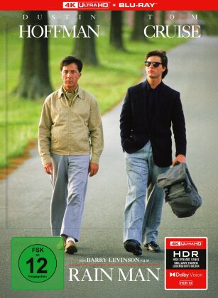 Rain Man (1988) (Limited Edition, Mediabook, 4K Ultra HD + Blu-ray)