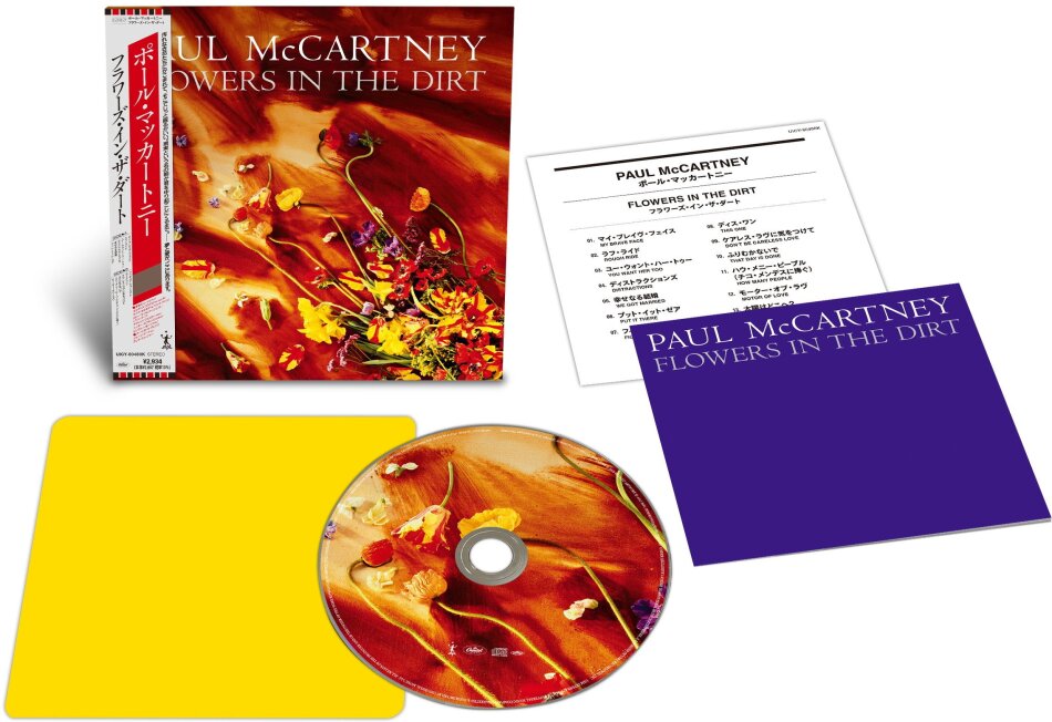 Paul McCartney - Flowers In The Dirt 2025 Reissue, Universal Japan, SHM-CD, Japan Edition