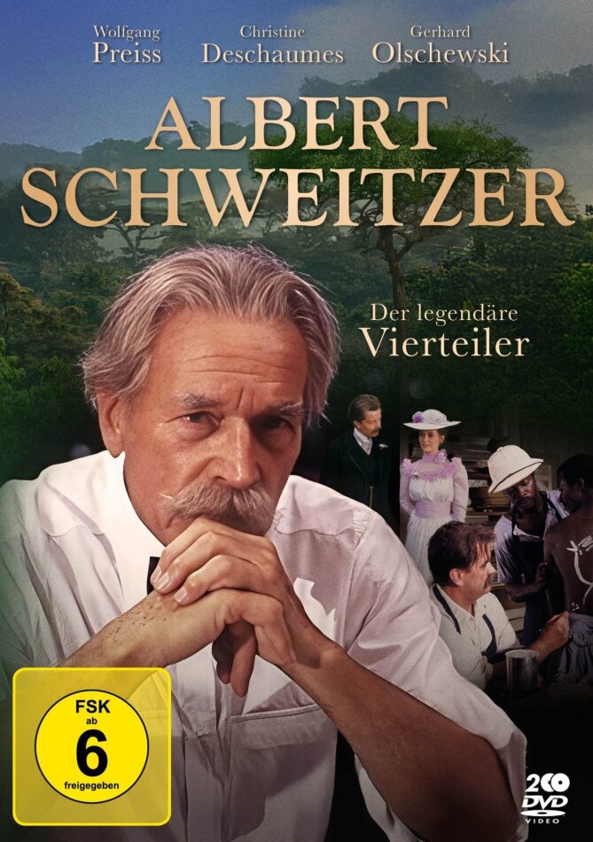 Albert Schweitzer - Der legendäre ARD-Vierteiler (1987) 2 DVDs