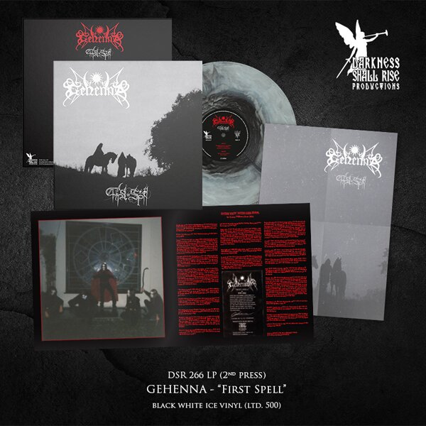 Gehenna - First Spell 2025 Reissue, Black/White Ice Vinyl, LP