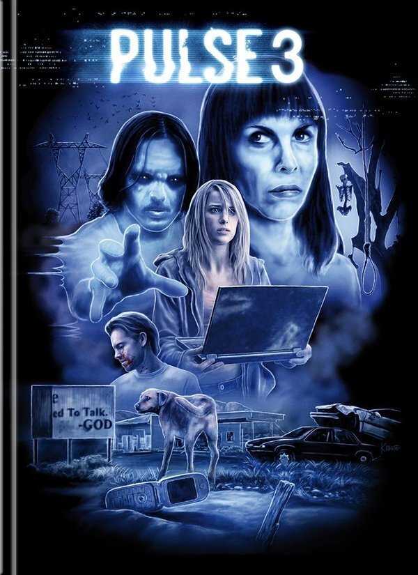 Pulse 3 (2008) Cover C, Limited Edition, Mediabook, Blu-ray + DVD