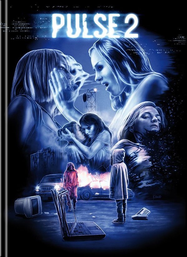 Pulse 2 (2008) Cover C, Limited Edition, Mediabook, Blu-ray + DVD