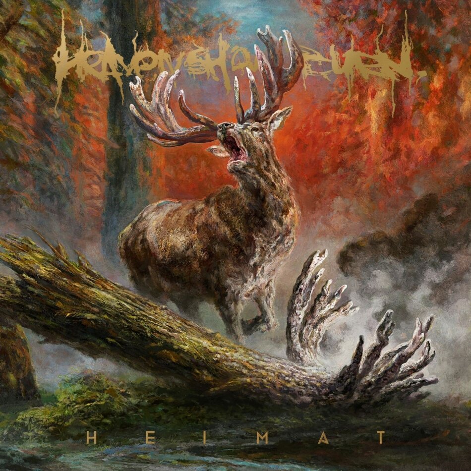 Heaven Shall Burn - Heimat Gatefold, 45rpm, Deluxe Edition, Red-Blue Splattered, 2 LPs + CD