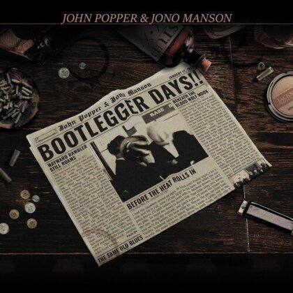 John Popper - Bootlegger Days (Gold Vinyl, LP)