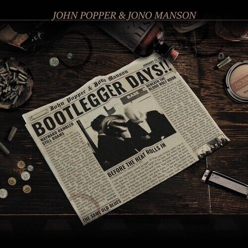 John Popper - Bootlegger Days Gold Vinyl, LP
