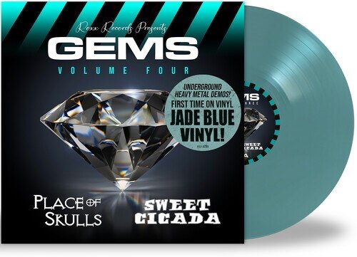 Place Of Skulls & Sweet Cicada - Gems Vol. 4 Limited Edition, Blue Vinyl, LP