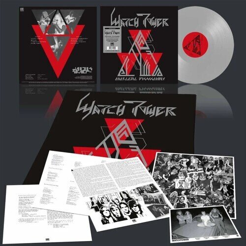 Watchtower - Energetic Disassembly 2025 Reissue, High Roller Records, Silver Colored Vinyl, LP