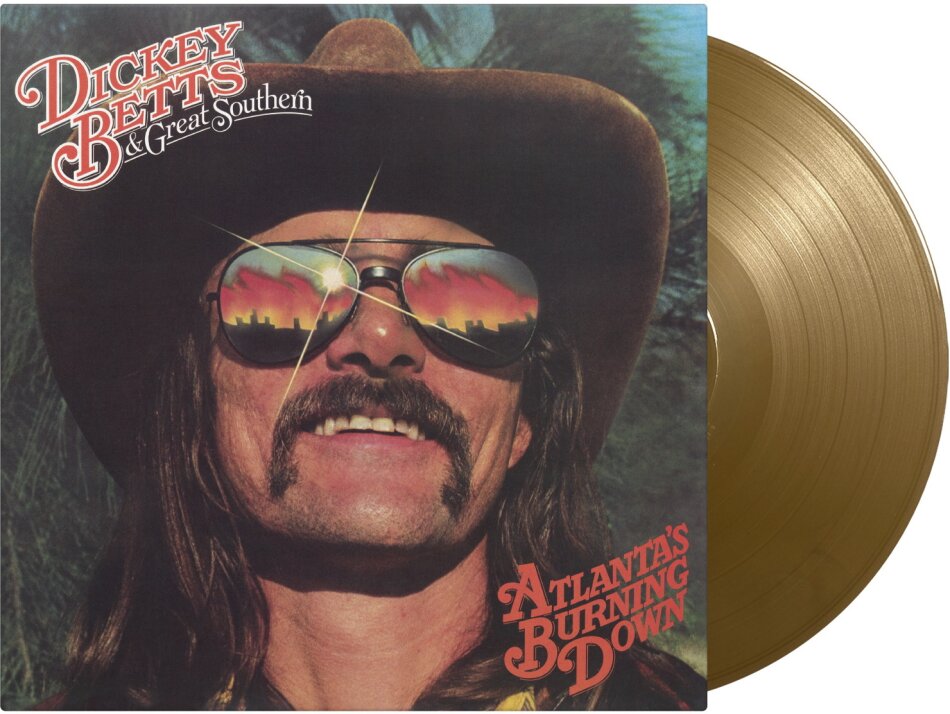 Dickey Betts (Allman Brothers) - Atlanta's Burning Down 2025 Reissue, Music On Vinyl, Gold Vinyl, LP