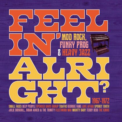 Feelin Alright: Mod Rock Funky Prog & Heavy Jazz (Strawberry, 3 CDs)
