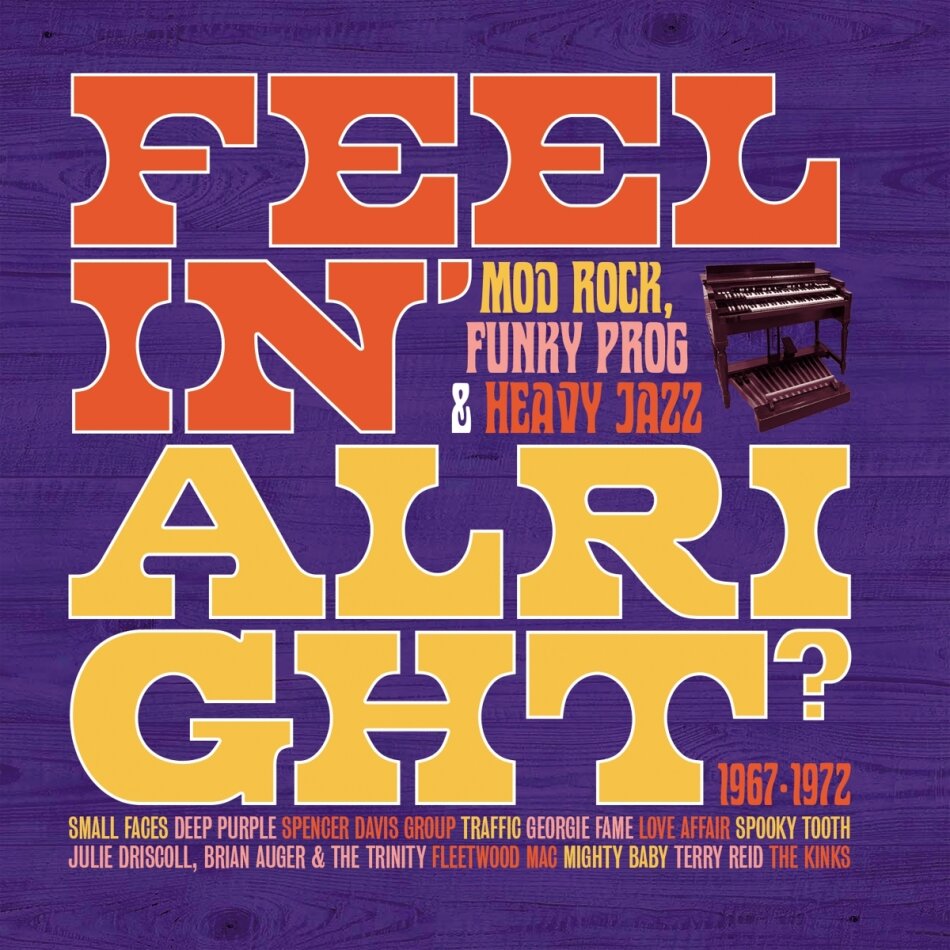 Feelin Alright: Mod Rock Funky Prog & Heavy Jazz Strawberry, 3 CDs