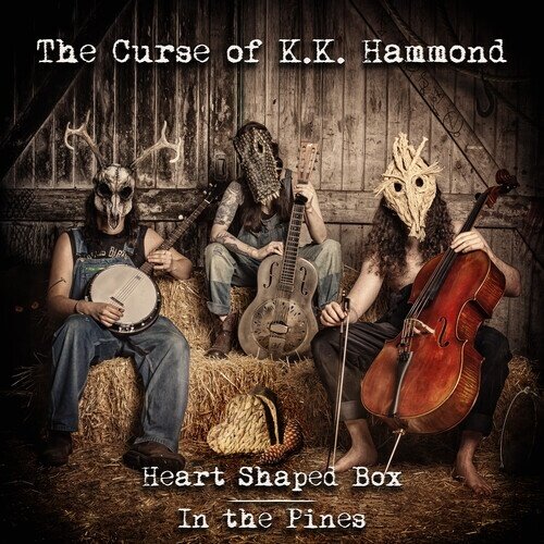 The Curse Of K.K. Hammond - Heart Shaped Box / In The Pines Red/White Vinyl, 7" Single