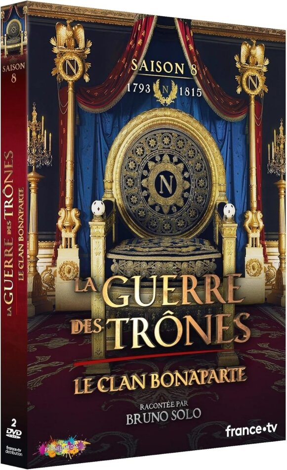 La guerre des trônes - La véritable histoire de l'Europe - Saison 8 2 DVD