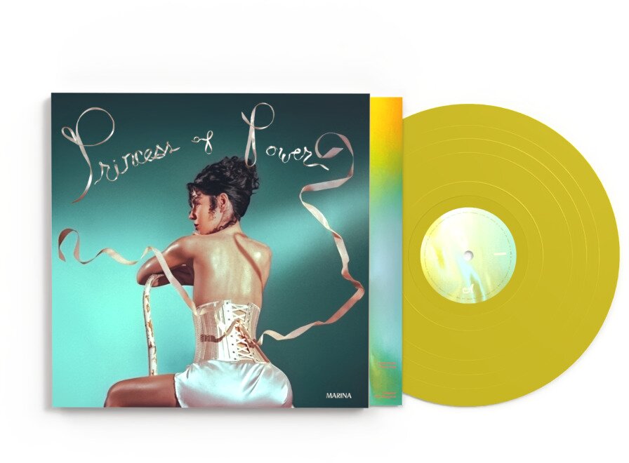MARINA (Marina & The Diamonds) - PRINCESS OF POWER Specialist Edition, Gatefold, Limited Edition, Butterfly Yellow Vinyl, LP