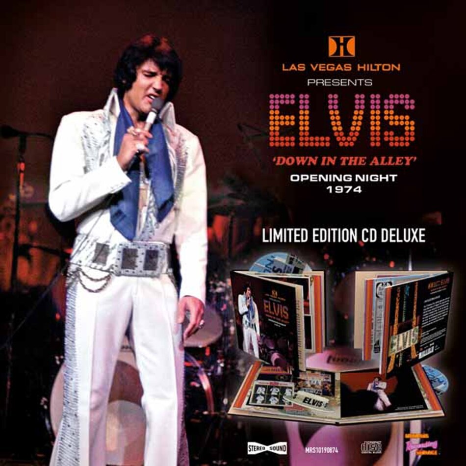 Elvis Presley - Down In The Alley - Las Vegas, Opening Night 1974 Digibook