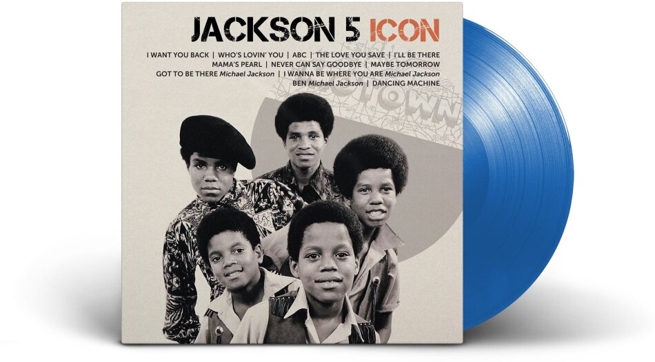 The Jackson 5 - Icon 2025 Reissue, Limited Edition, Blue Vinyl, LP