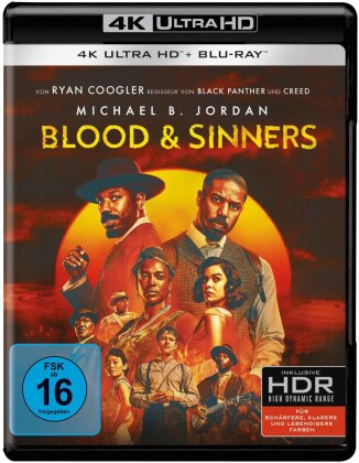 Blood & Sinners (2025) (4K Ultra HD + Blu-ray)