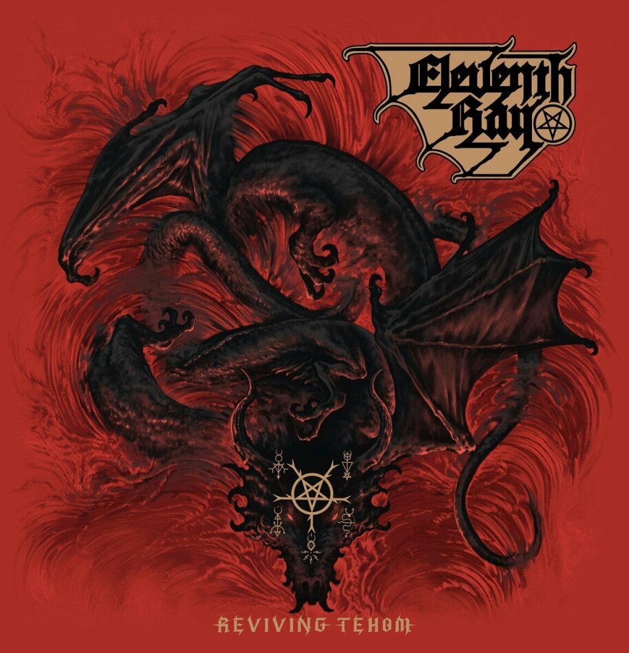 Eleventh Ray - Reviving Tehom Red with Black Marble Vinyl, LP