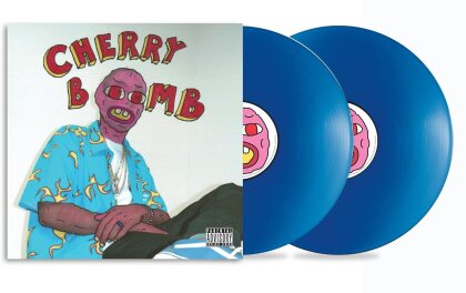 Tyler The Creator (Odd Future) - Cherry Bomb (2025 Reissue, Mask Cover, Blue Vinyl, 2 LPs)