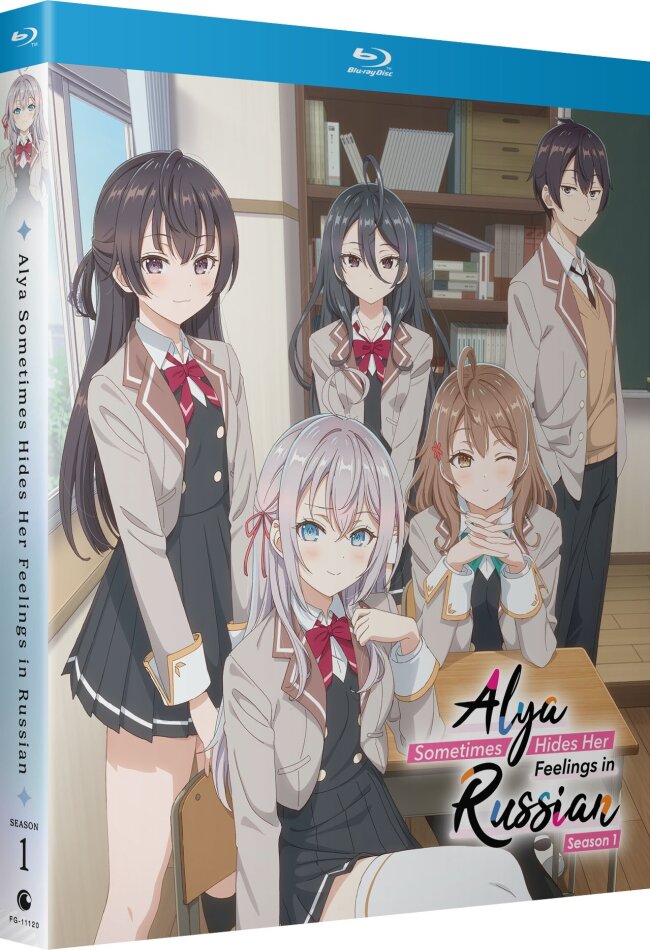 Alya Sometimes Hides Her Feelings in Russian - Season 1 2 Blu-ray