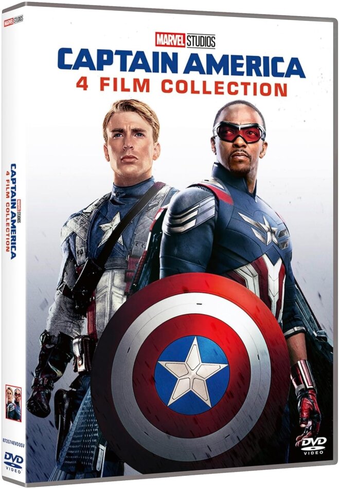 Captain America - 4 Film Collection 4 DVD