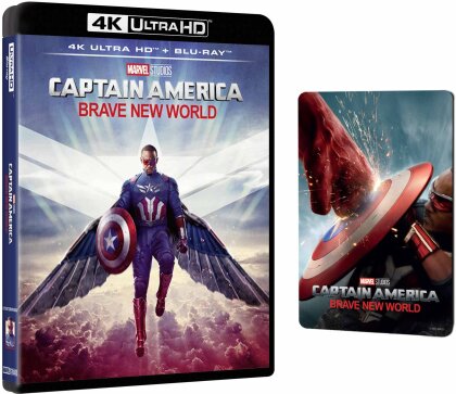 Captain America: Brave New World (2025) (+ Card, 4K Ultra HD + Blu-ray)