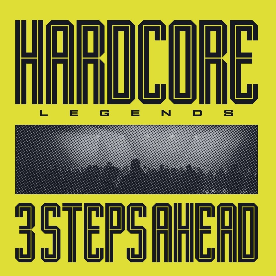3 Steps Ahead - Hardcore Legends 2025 Reissue, Music On Vinyl, LP