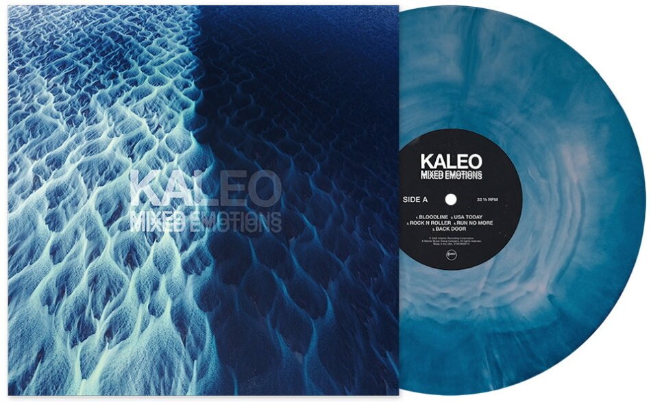 Kaleo - Mixed Emotions Indies Exclusive, Translucent Blue/White Marble Vinyl, LP