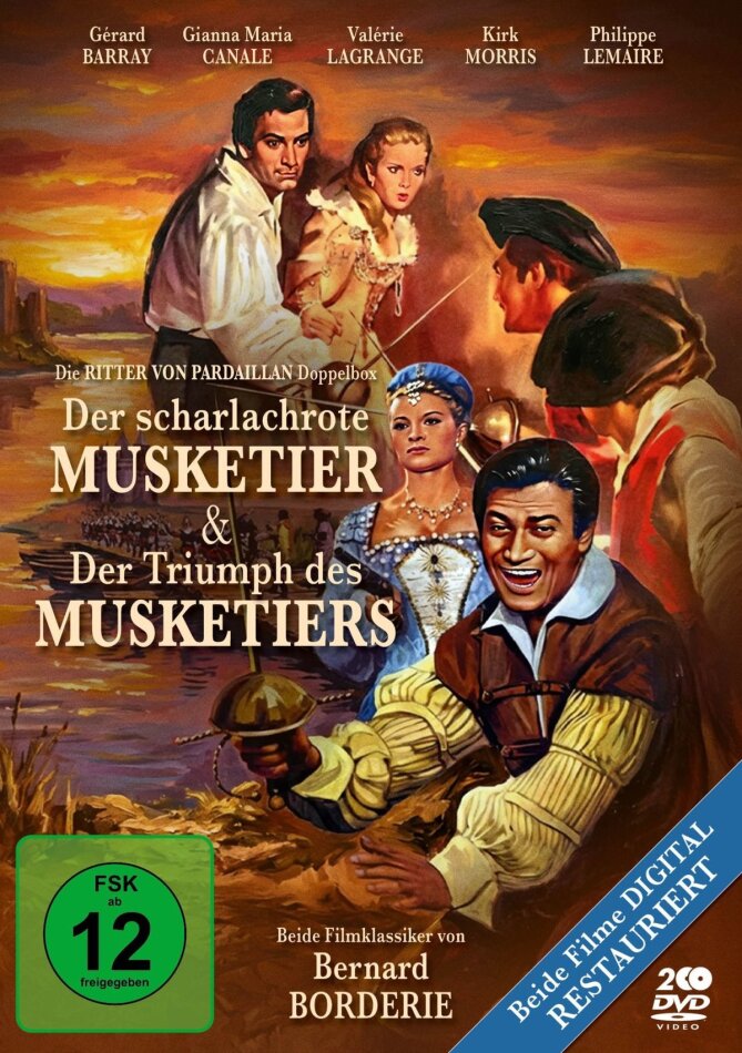 Der scharlachrote Musketier / Triumph des Musketier 2 DVD