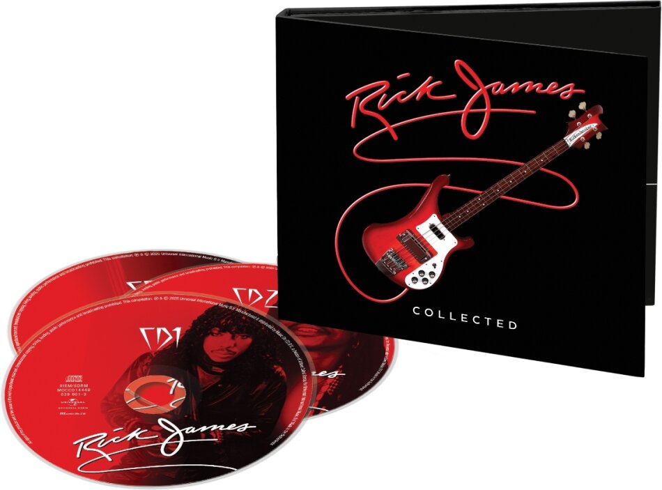 Rick James - Collected Music On CD, Digipack, 3 CDs