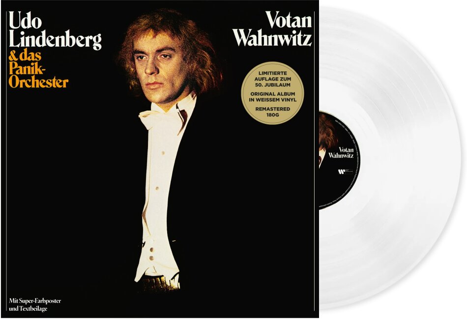 Udo Lindenberg - Votan Wahnwitz 2025 Reissue, 2025 Remaster, Warner, 50th Anniversary Edition, LP
