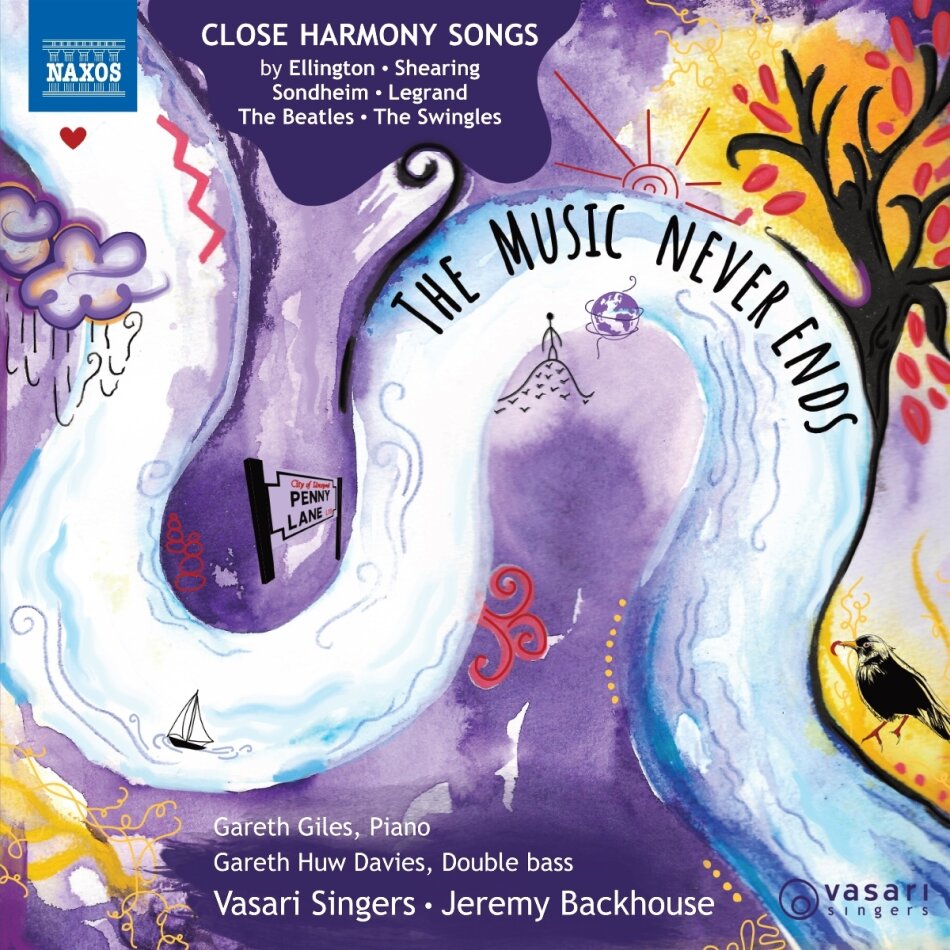 Jeremy Backhouse, Vasari Singers, Gareth Giles & Gareth Huw Davies - Music Never Ends