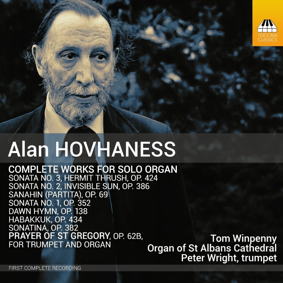Alan Hovhaness (1911-2000), Peter Wright & Tom Winpenny - Complete Works For Solo Organ