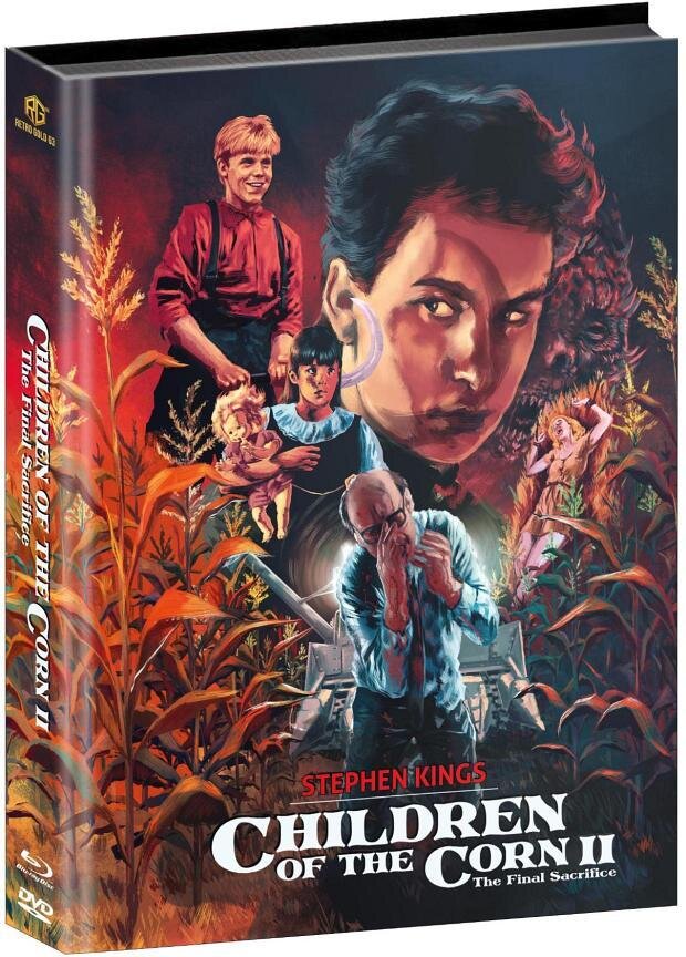 Children of the Corn 2: The Final Sacrifice (1992) Wattiert, Limited Edition, Mediabook, Blu-ray + DVD