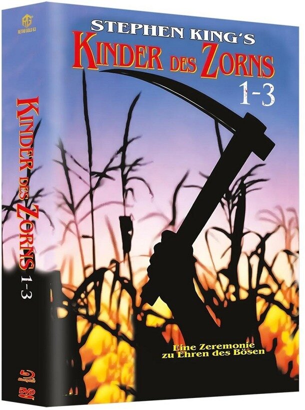 Kinder des Zorns 1-3 Wattiert, Cover A, Limited Edition, Mediabook, 3 Blu-rays + 3 DVDs