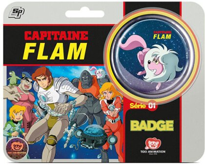 Badge - Limaye - Capitaine Flam - 5.6 cm