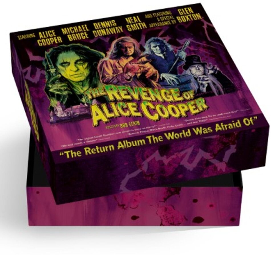 Alice Cooper - The Revenge Of Alice Cooper Limited Boxset, + T-Shirt, CD + 7" Single