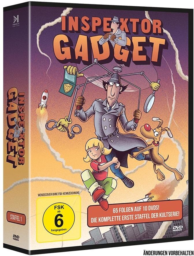 Inspektor Gadget - Staffel 1 10 DVDs