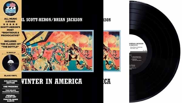 Gil Scott-Heron - Winter In America 2025 Reissue, Gatefold, Culture Factory, Limited Edition, Remastered, LP