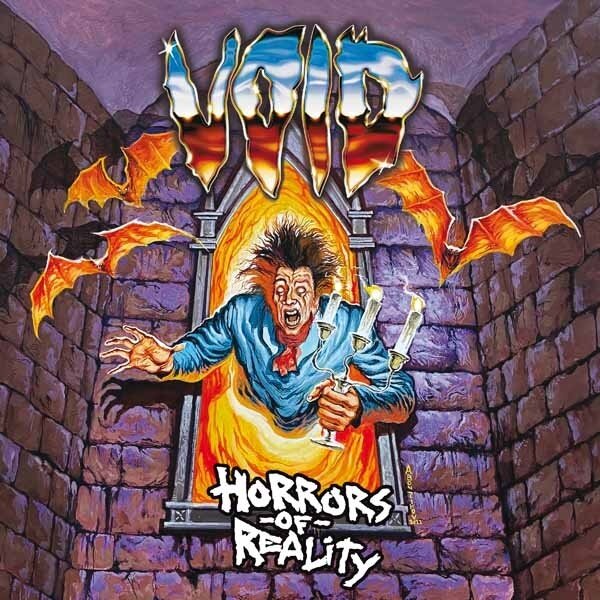 Void - Horrors Of Reality (Opaque Orange With Purple And White Splatter), LP)