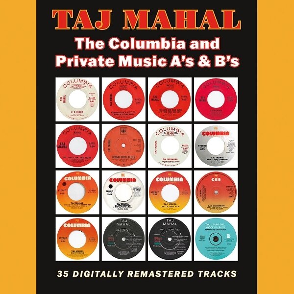 Taj Mahal - Columbia & Private Music A's & B's 2025 Reissue, 2 CDs