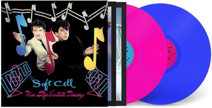 Soft Cell - Non-Stop Ecstatic Dancing (2025 Reissue, Deluxe Edition, Pink Blue Vinyl, 2 LPs)