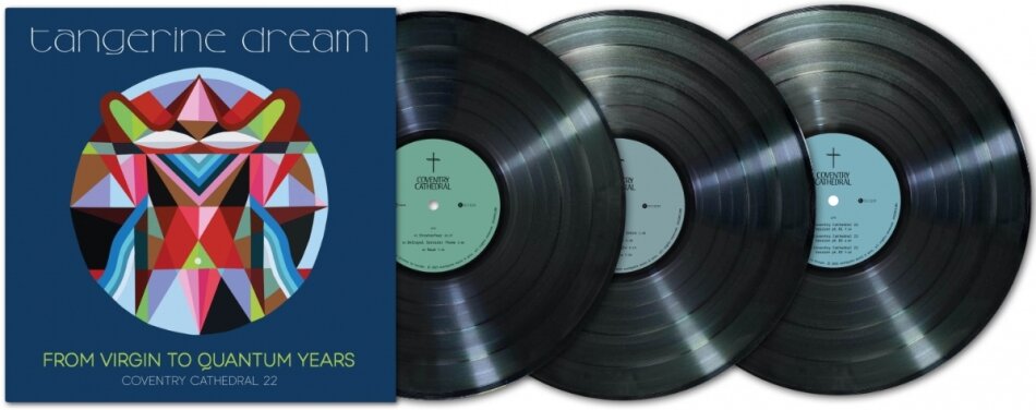 Tangerine Dream - From Virgin To Quantum Years: Coventry Cathedral 140 Gramm, Gatefold, 3 LPs