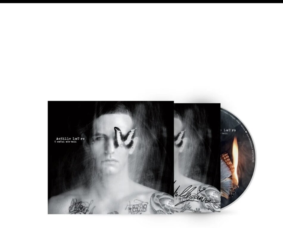 Achille Lauro - Comuni Mortali Digipack, Prima Edizione Autografata