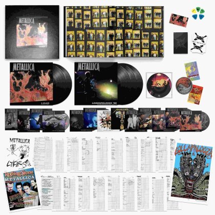 Metallica - Load (Limited Fanbox, 5 LPs + 15 CDs + 4 DVDs + 7" Single)