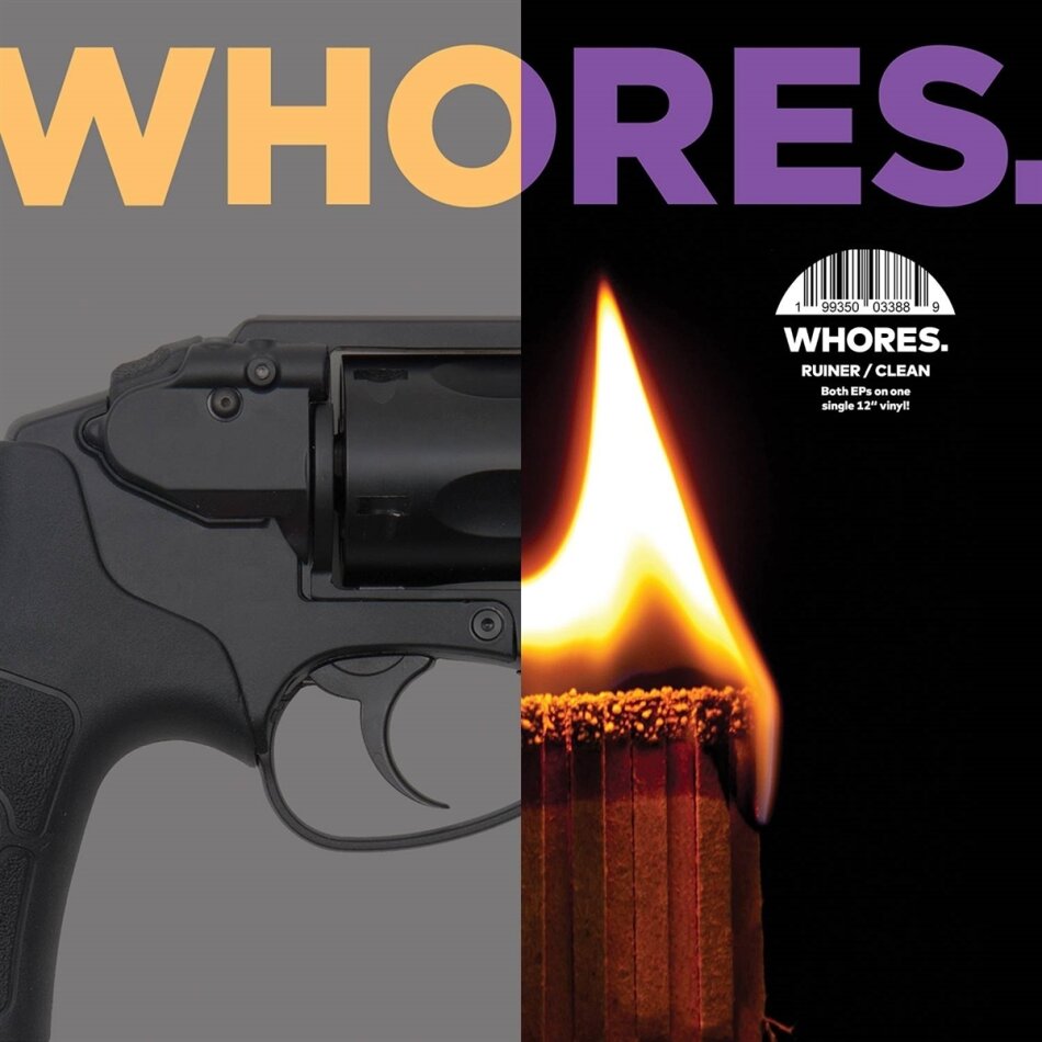 Whores - Ruiner/Clean 2025 Reissue, LP