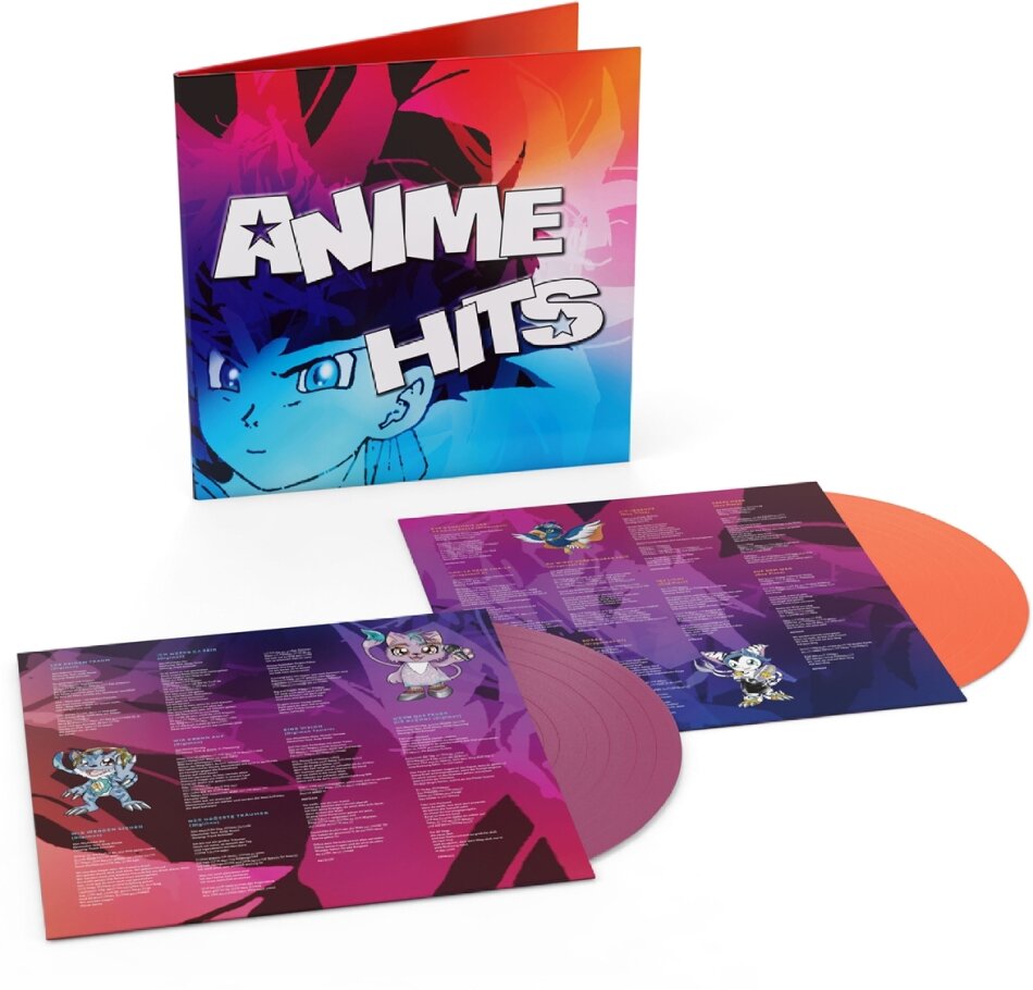 Anime Allstars - ANIME HITS Colored, 2 LPs