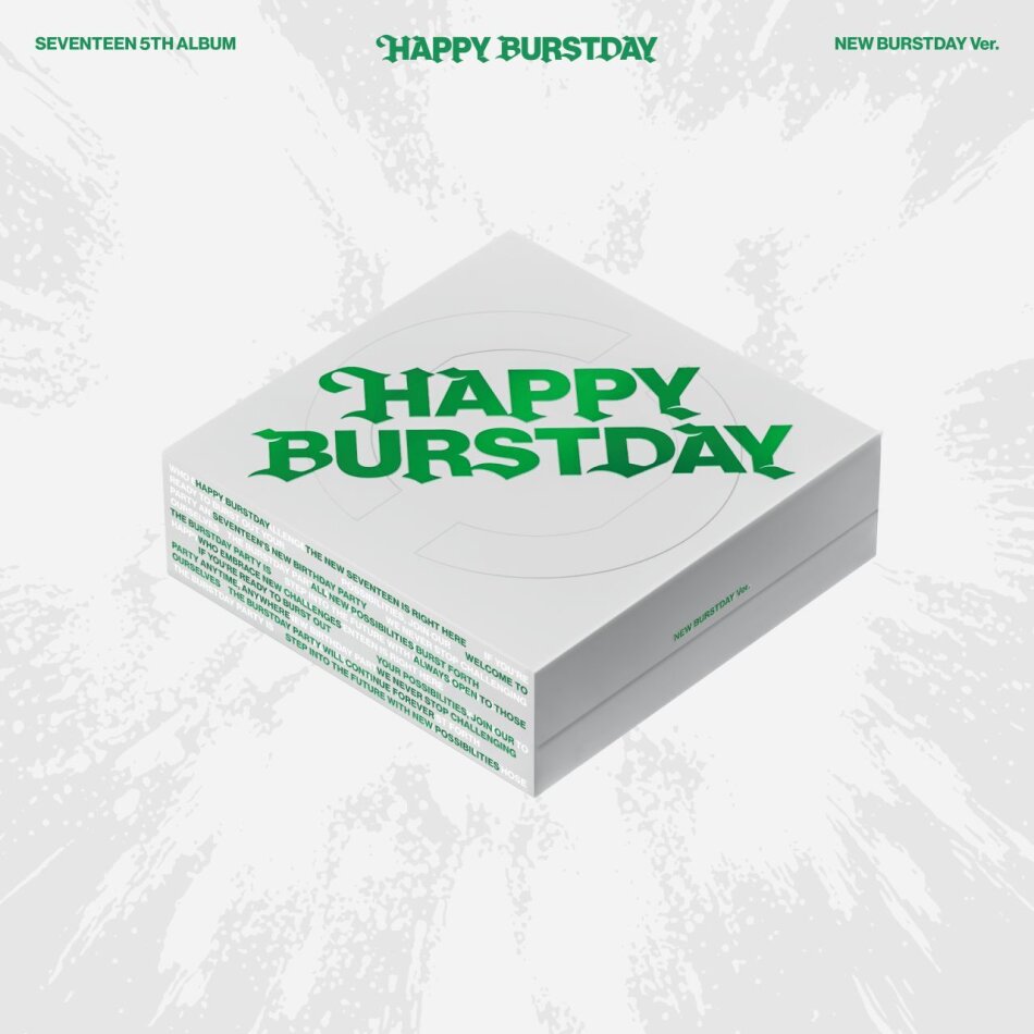 Seventeen (K-Pop) - SEVENTEEN 5th Album HAPPY BURSTDAY( NEW BURSTDAY VERSION