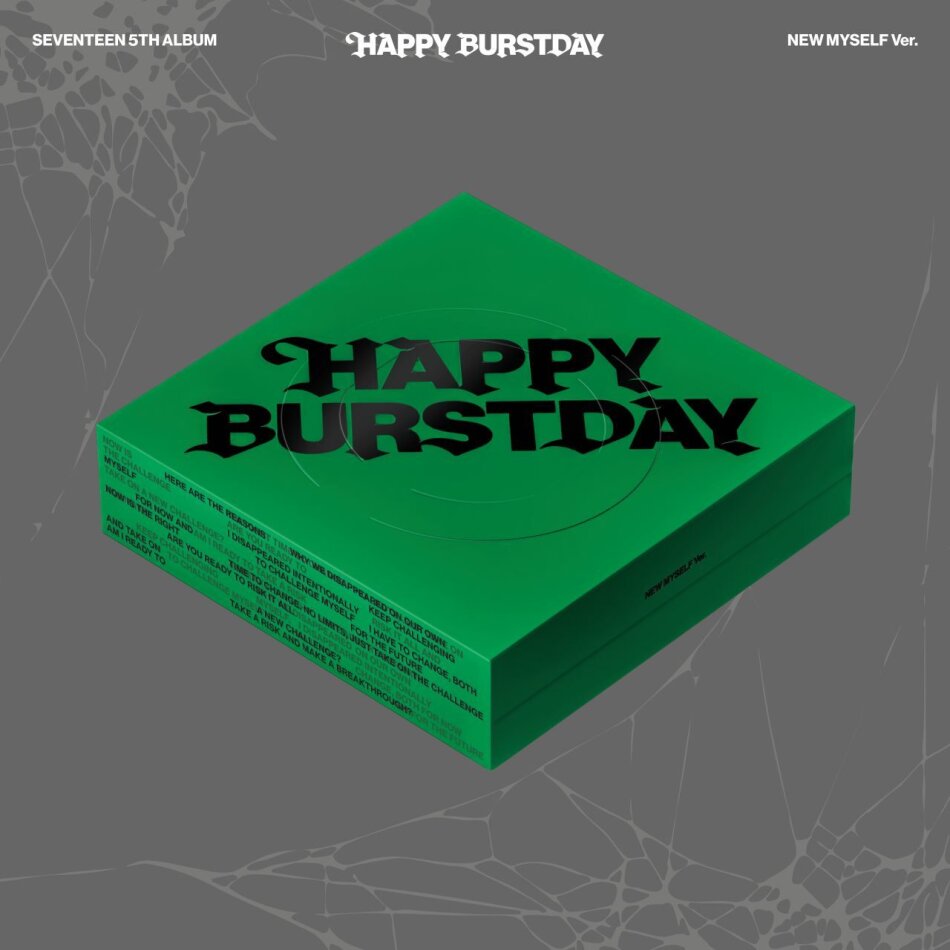 Seventeen (K-Pop) - SEVENTEEN 5th Album HAPPY BURSTDAY NEW MYSELF VERSION