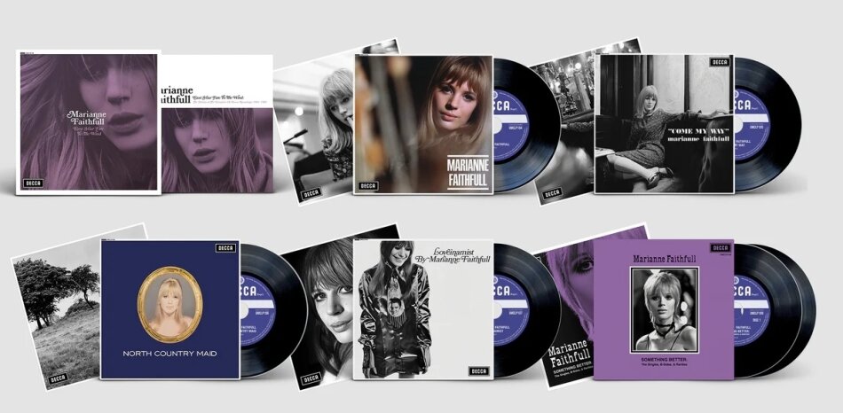 Marianne Faithfull - Cast Your Fate To The Wind: The Complete Uk Decca Boxset, 6 CD