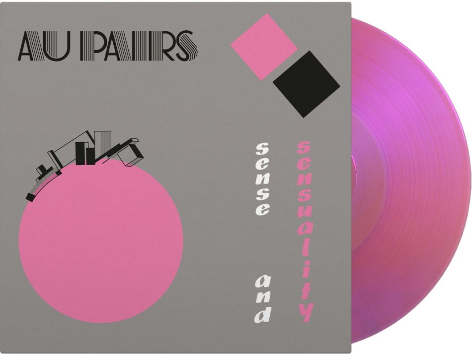 Au Pairs - Sense And Sensuality 2025 Reissue, Music On Vinyl, Magenta Vinyl, LP